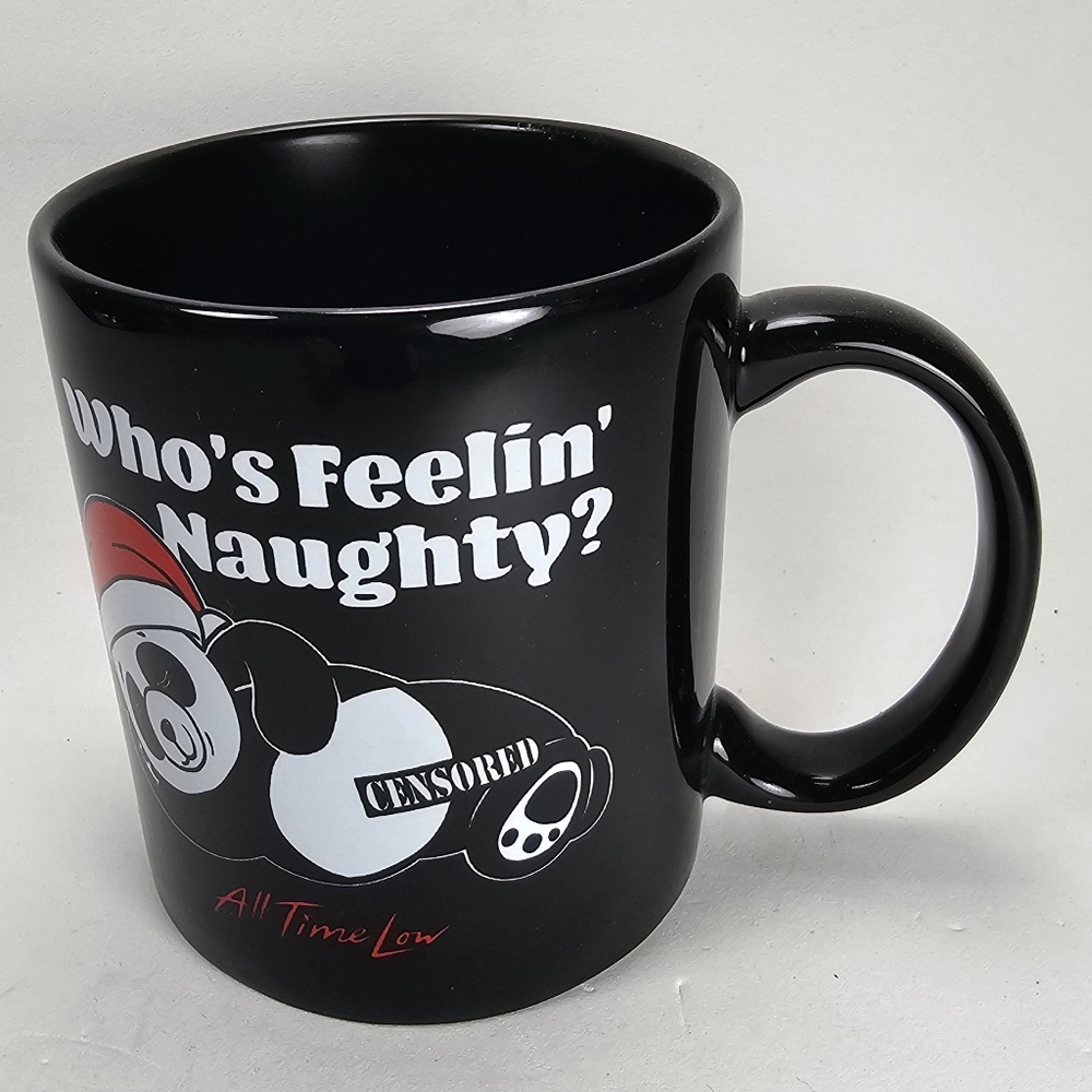 Santa Panda Bear 'Feelin Naughty' Mug